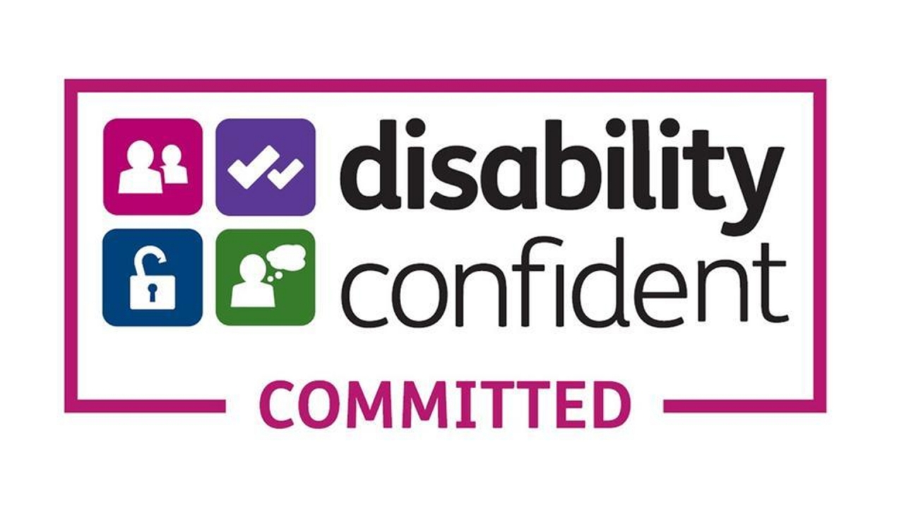 Disability Confident Committed logo