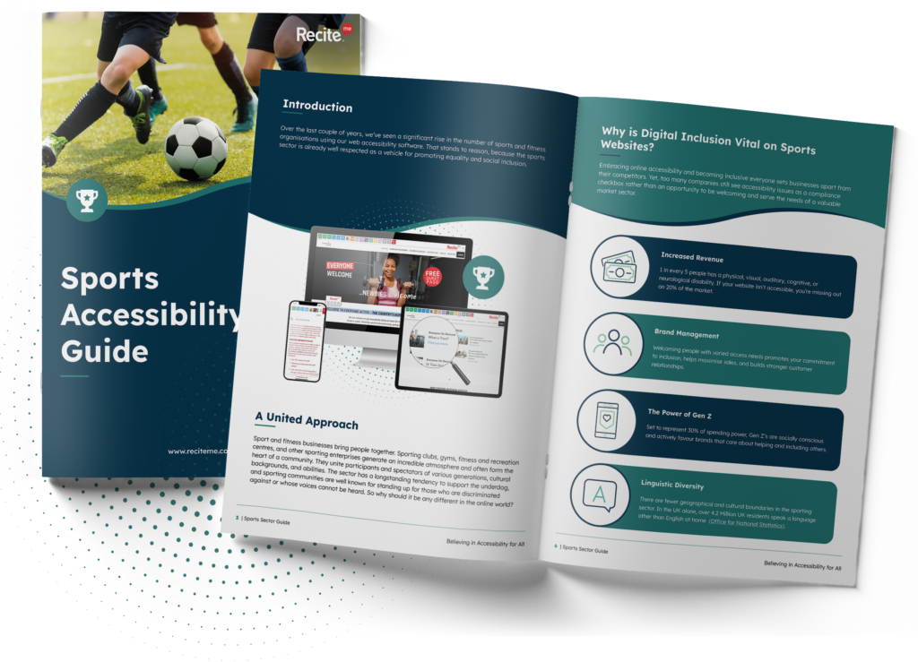 Sports Sector Guide Mock Up