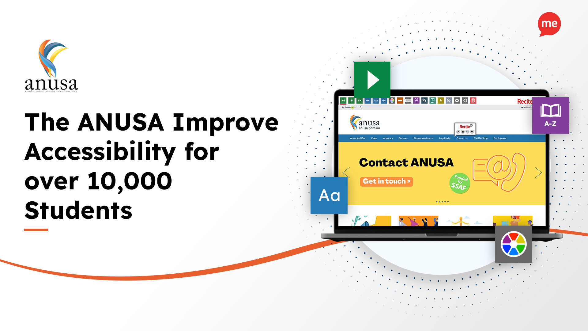 The ANUSA improve accessibility for over 10.000 students