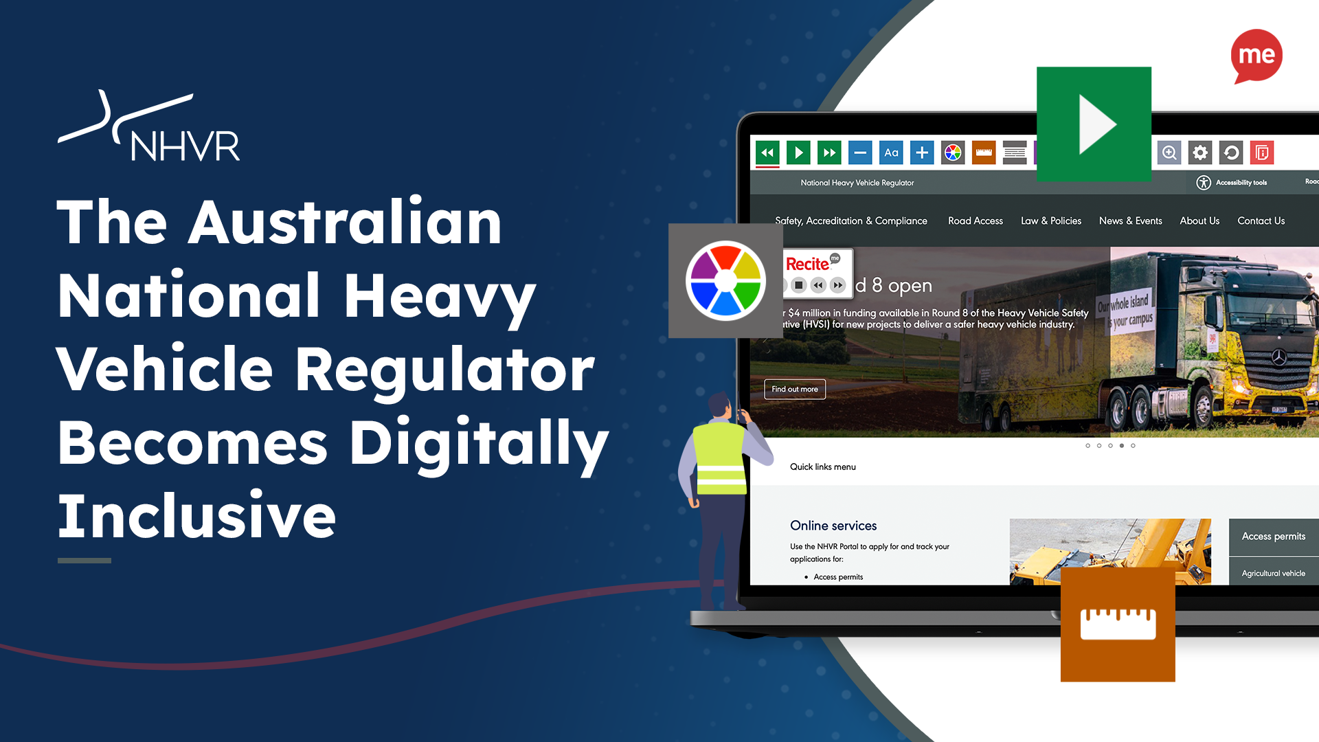 The Australian National Heavy Vehicle Regulator Becomes Digitally Inclusive