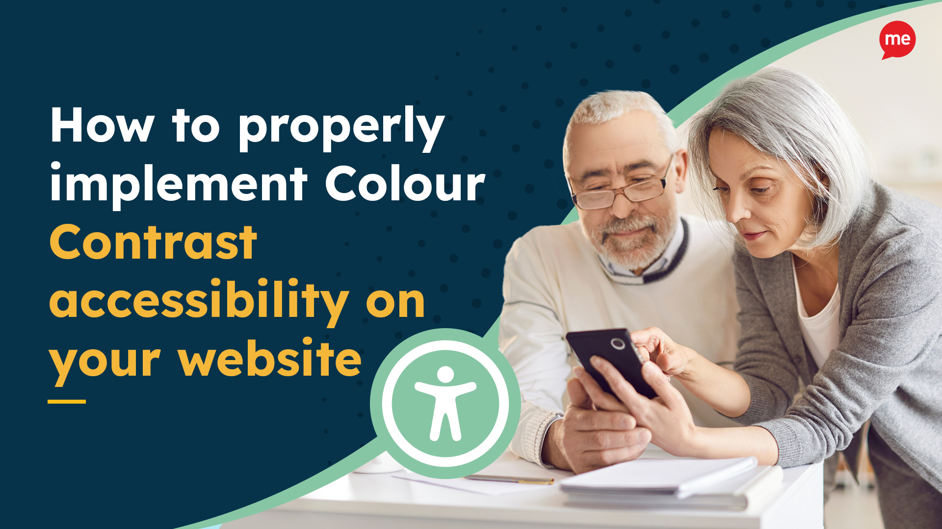 How to properly implement Colour Contrast accessibility on your website