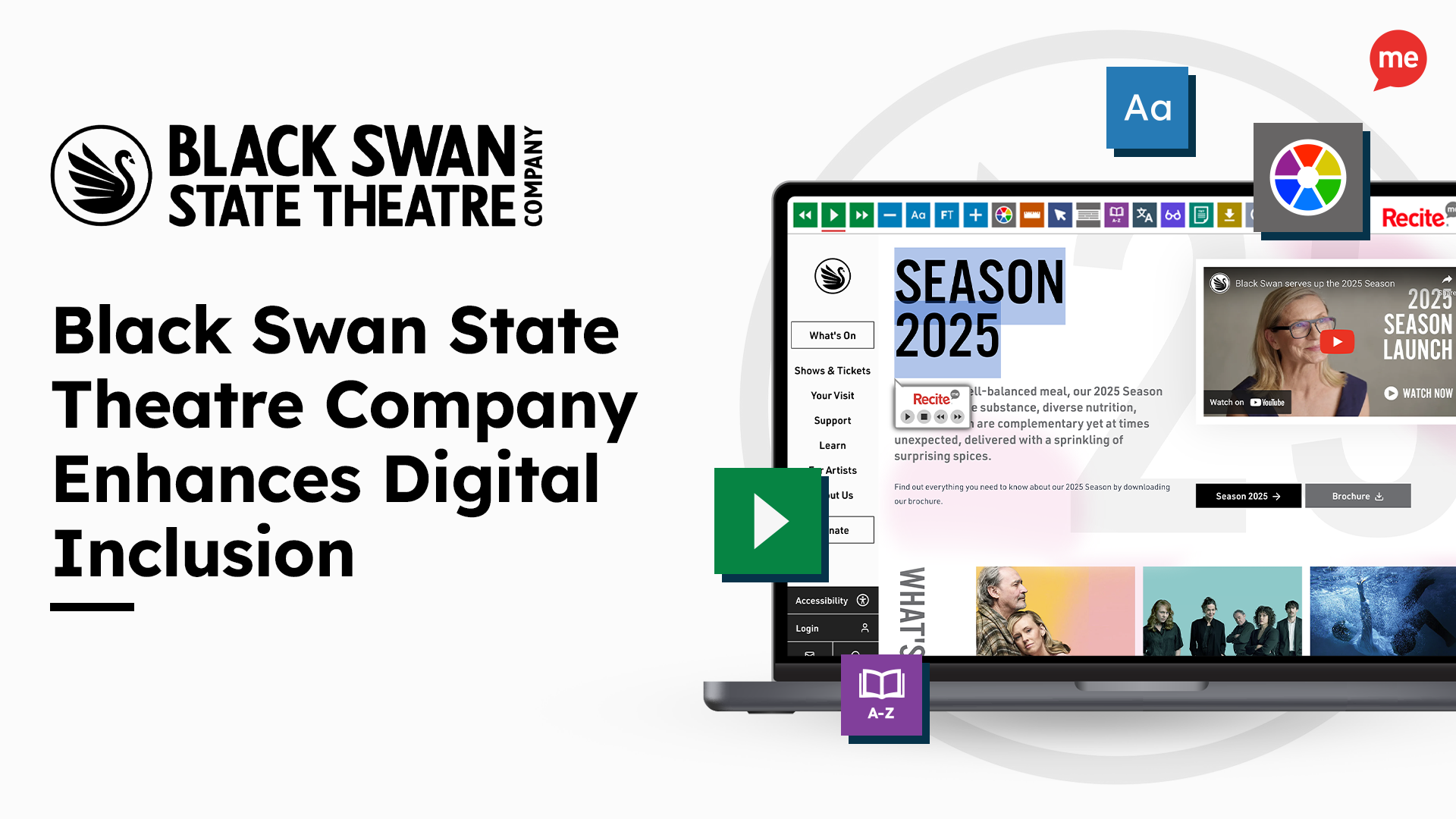 Black Swan Theatre Company Enhances Digital Inclusion