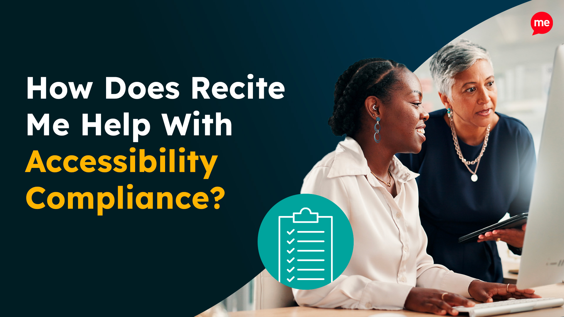 How does Recite Me help with Accessibility Compliance?