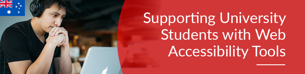 Supporting University Students with Web Accessibility Tools