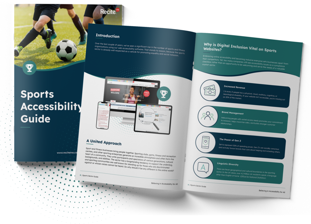 Sports Sector Guide Mock up