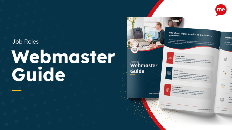 Online Accessibility and Inclusion Guide for Webmasters