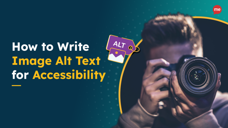 How to write image alt text for accessibility