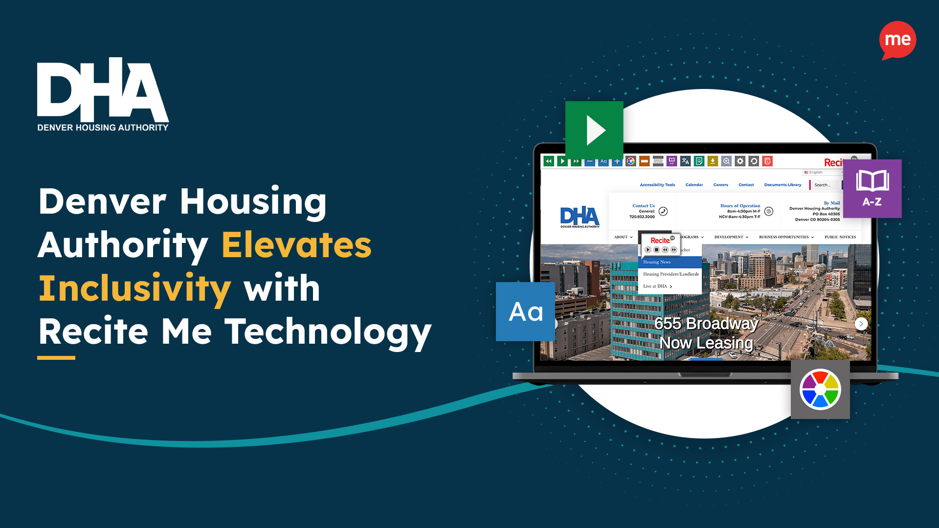 Denver Housing Authority Elevates Inclusivity with Recite Me Technology