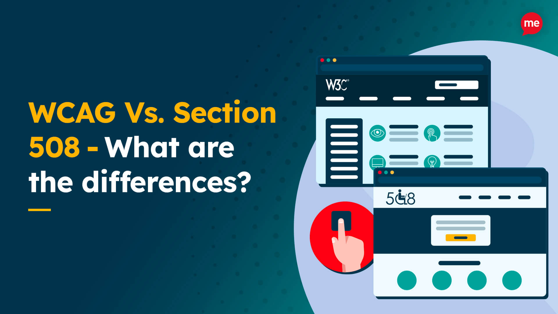 WCAG Vs. Section 508-What are the differences