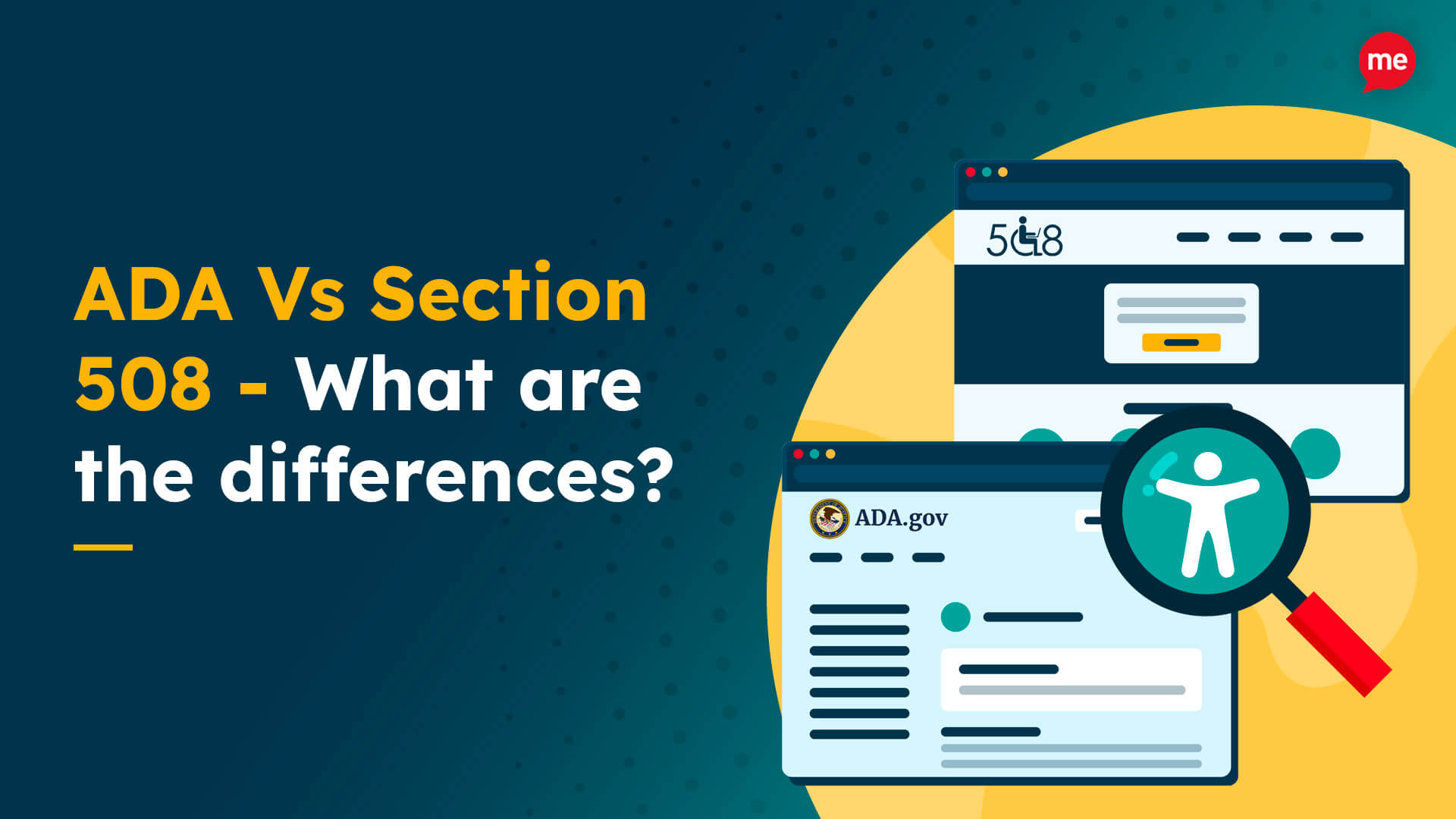 ADA Vs Section 508-What are the differences