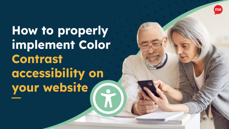 How to properly implement Color Contrast accessibility on your website