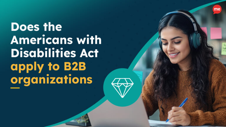 Does the Americans with Disabilities Act apply to B2B organizations