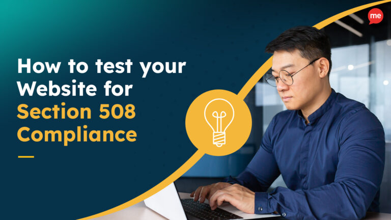 How to test your Website for Section 508 Compliance
