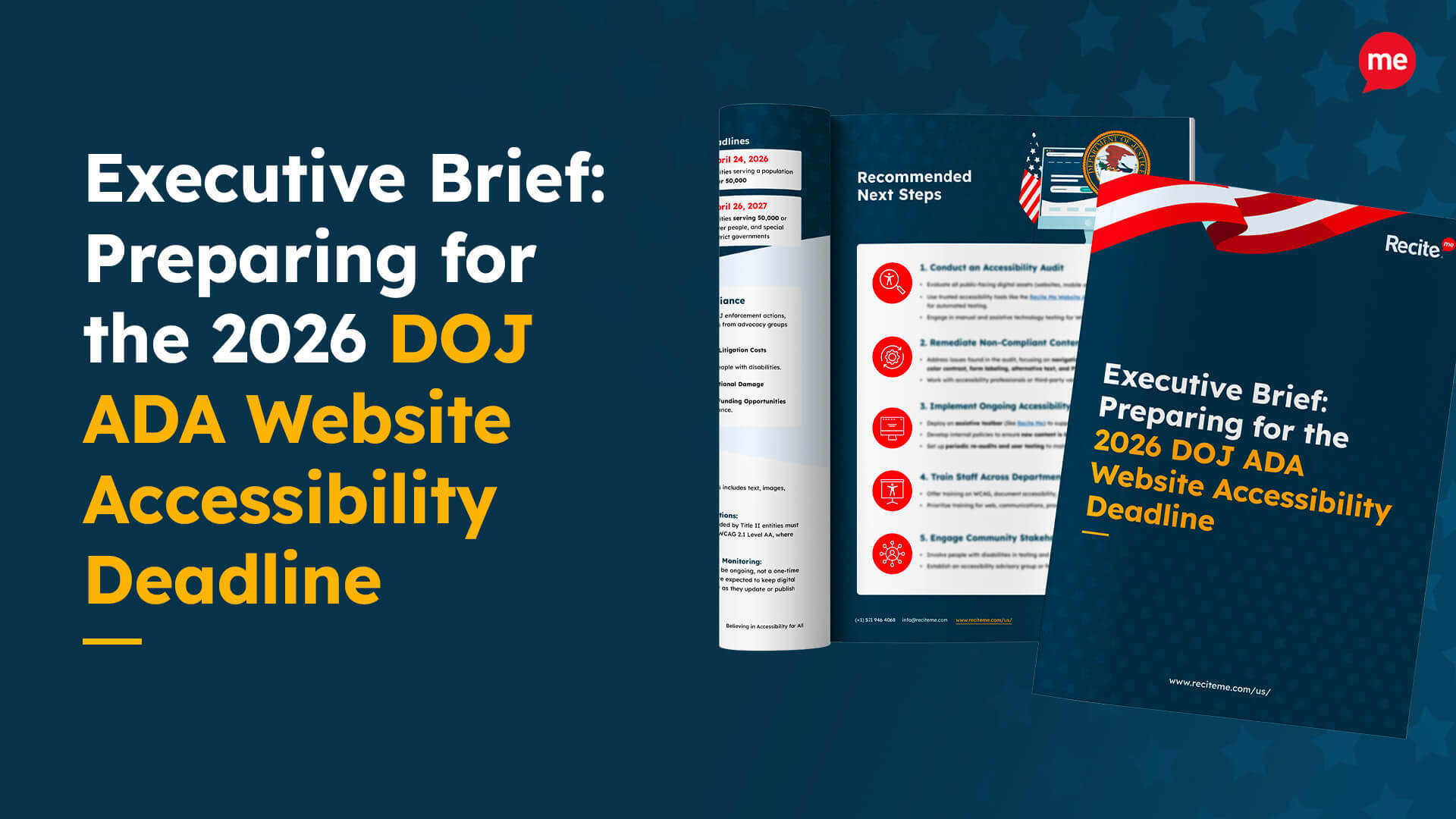Executive Brief: Preparing for the 2026 DOF ADA Website Accessibility Deadline