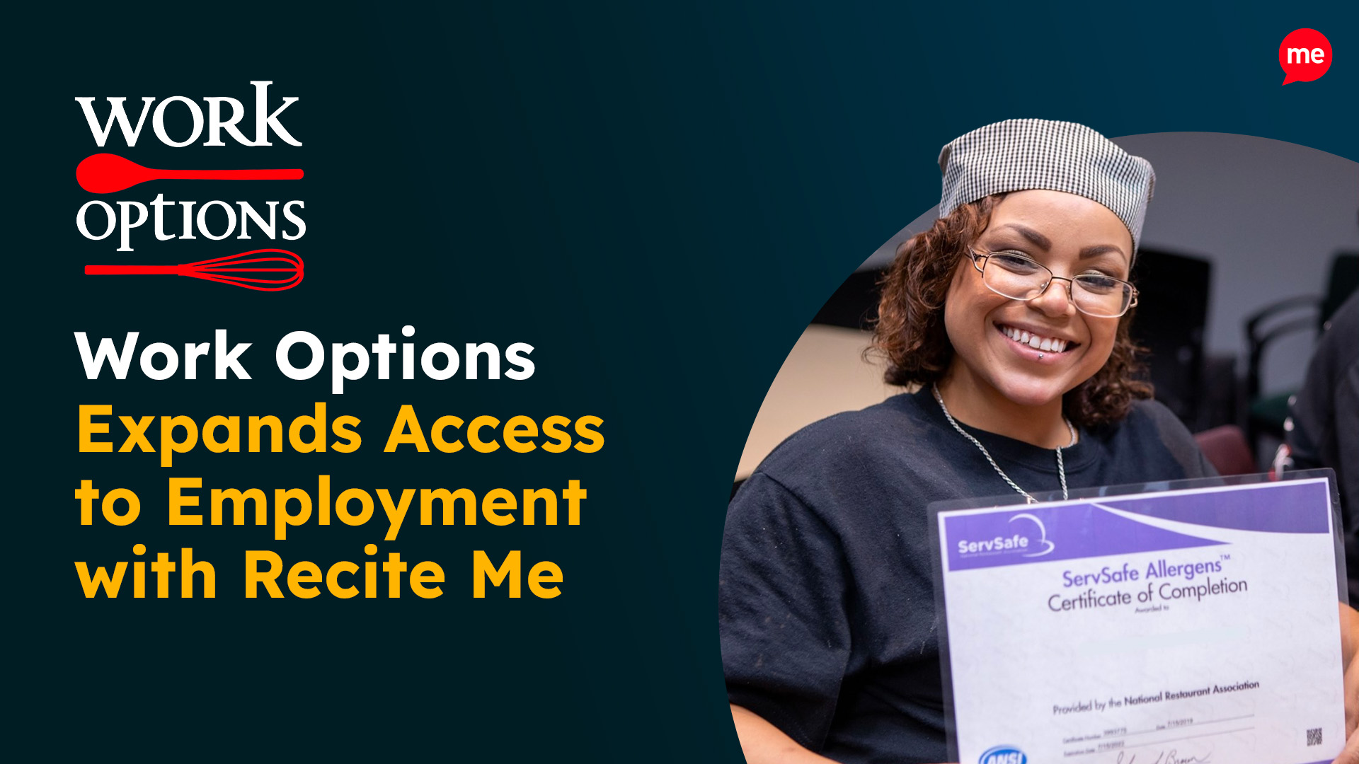 Work Options Expands Access to Employment with Recite Me
