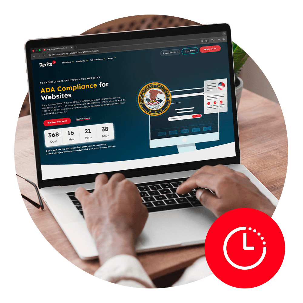 DOJ deadline updated for local and state government agencies