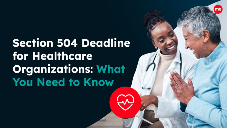 Section 504 Deadline for Healthcare Organizations