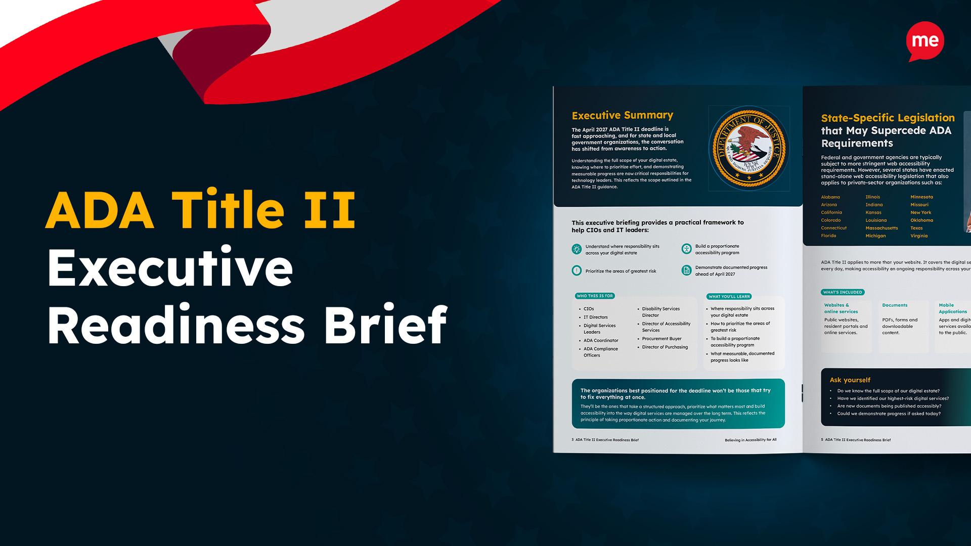 ADA Title II Executive Readiness Brief