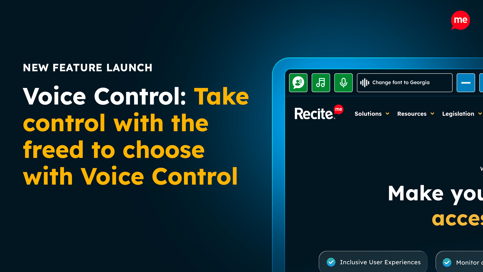 New Feature: Voice Control Thumbnail