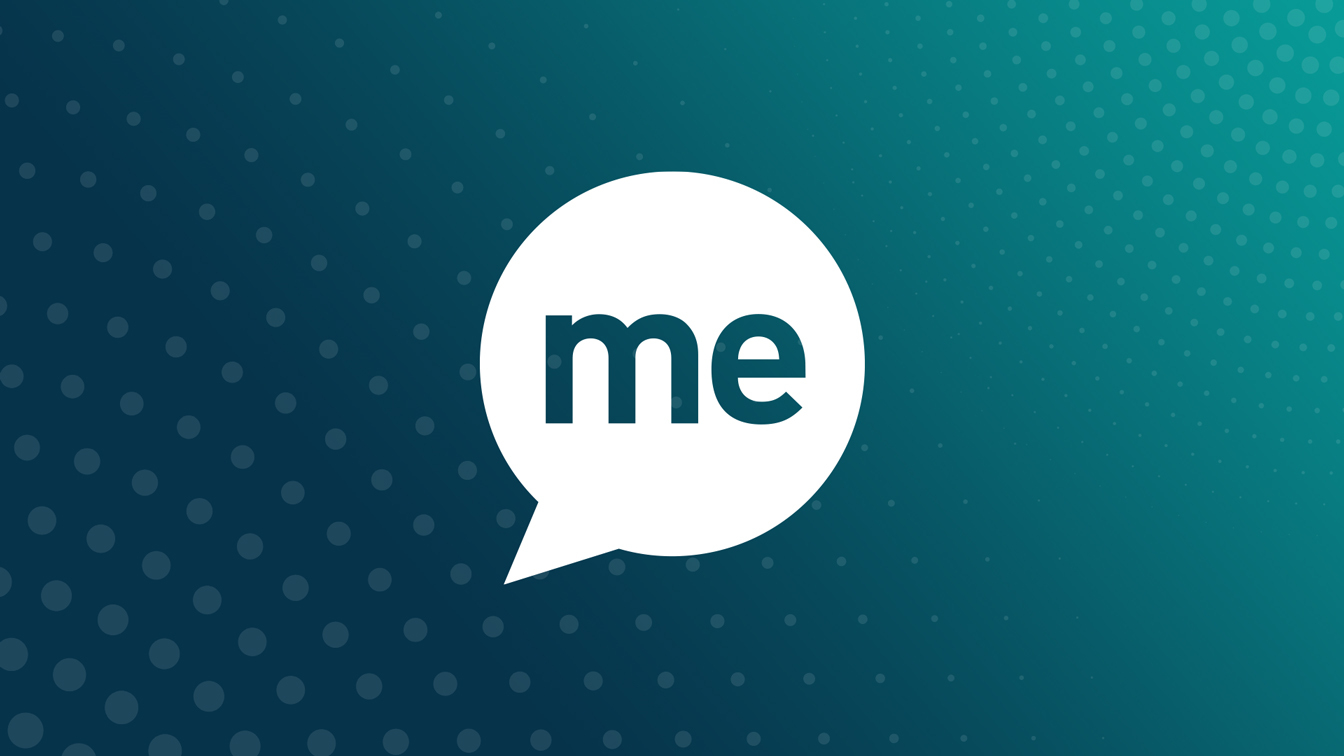 Image of the Recite Me logo in white with a Dark blue and teal gradient background