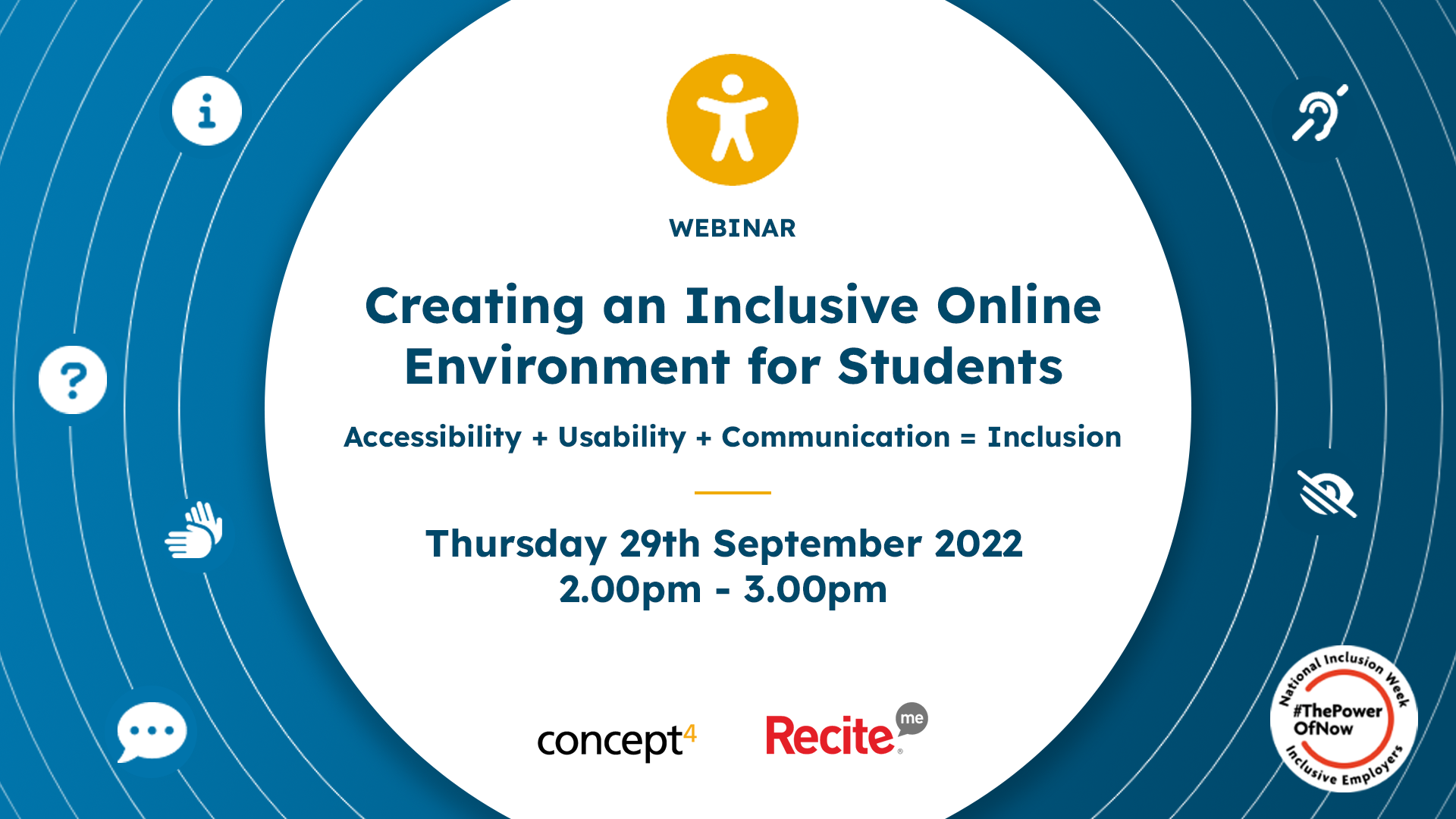 Creating an Inclusive Online Experience for Students