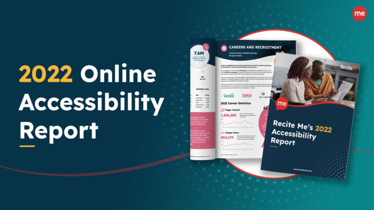 2022 Recite Me Accessibility Report