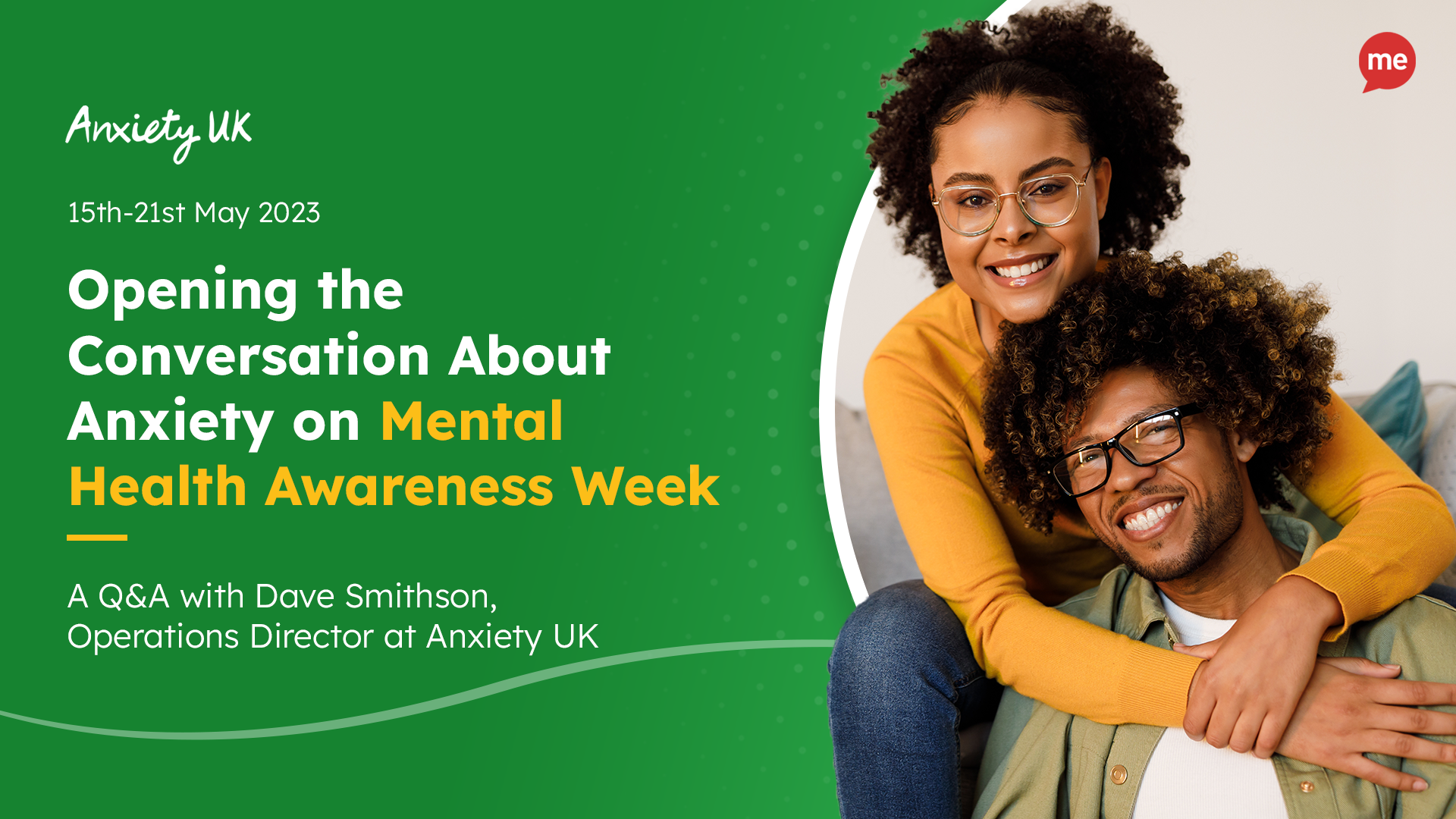 Opening the Conversation About Anxiety on Mental Health Awareness Week