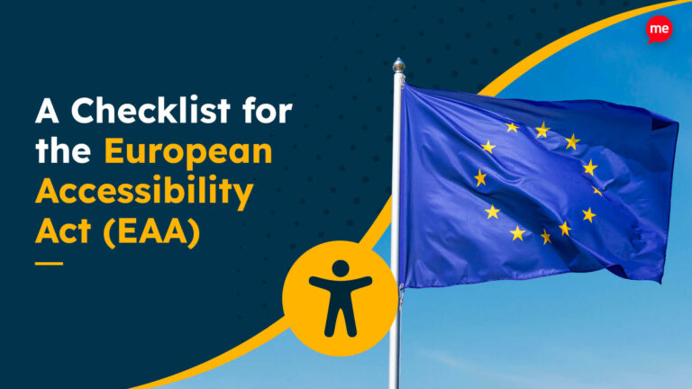 A Checklist for European Accessibility Act (EAA)