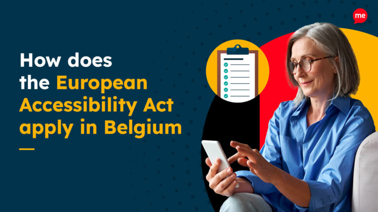 How does the European Accessibility Act apply in Belgium