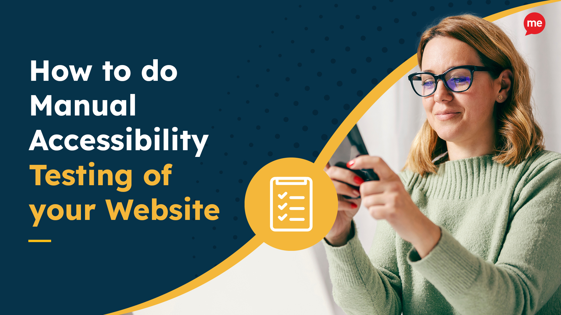 how to do manual accessibility testing of your website