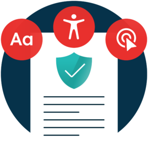 Icon of an accessibility policy document