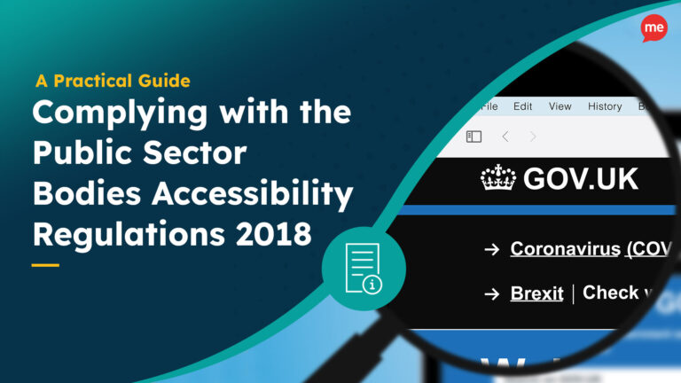 Complying with public sector bodies accessibility regulations