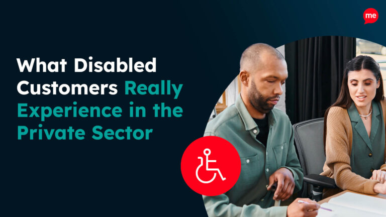 What Disabled Customers Really Experience in the Private Sector
