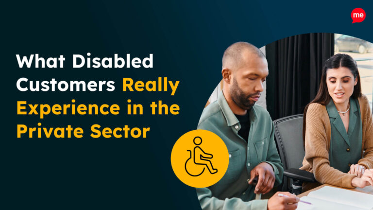What Disabled Customers Really Experience in the Private Sector