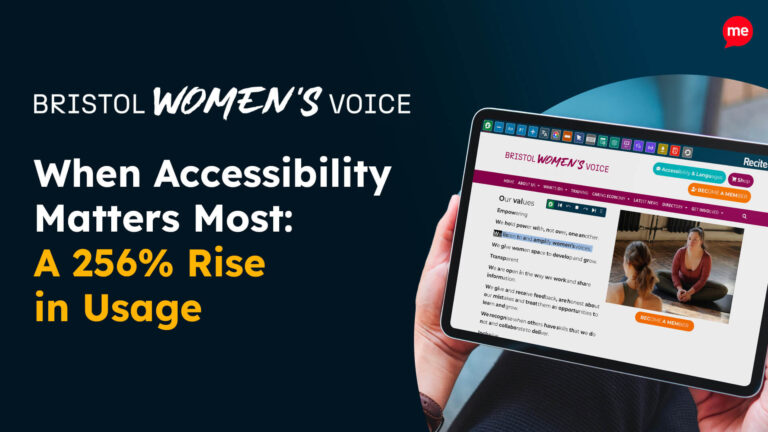 Bristol Womens Aid Blog. When Accessibility Matters Most: A 256% Rise in Usage