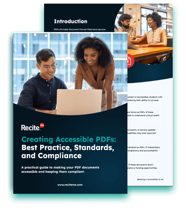 Creating Accessible PDFs Cover image mockup