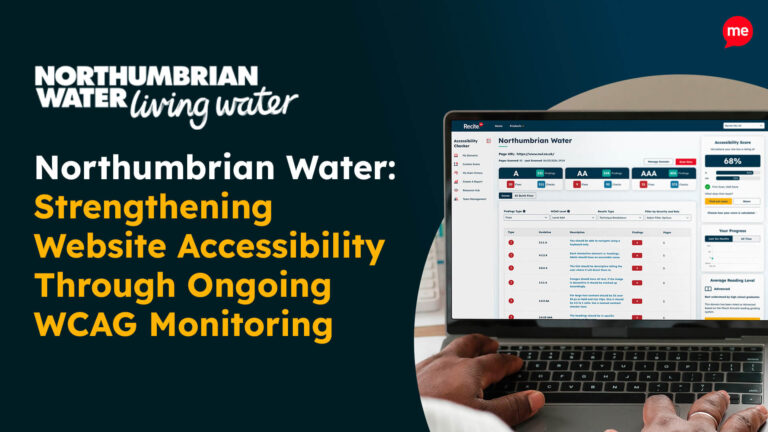 Northumbrian Water: Strengthening Website Accessibility Through Ongoing WCAG Monitoring