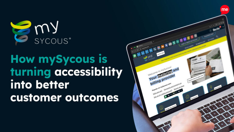 How mySycous is turning accessibility into better customer outcomes