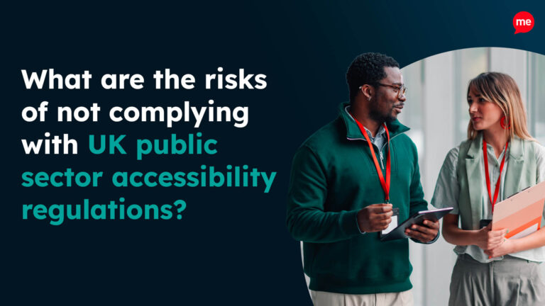 What are the risksof not complying with UK publicsector accessibility regulations?
