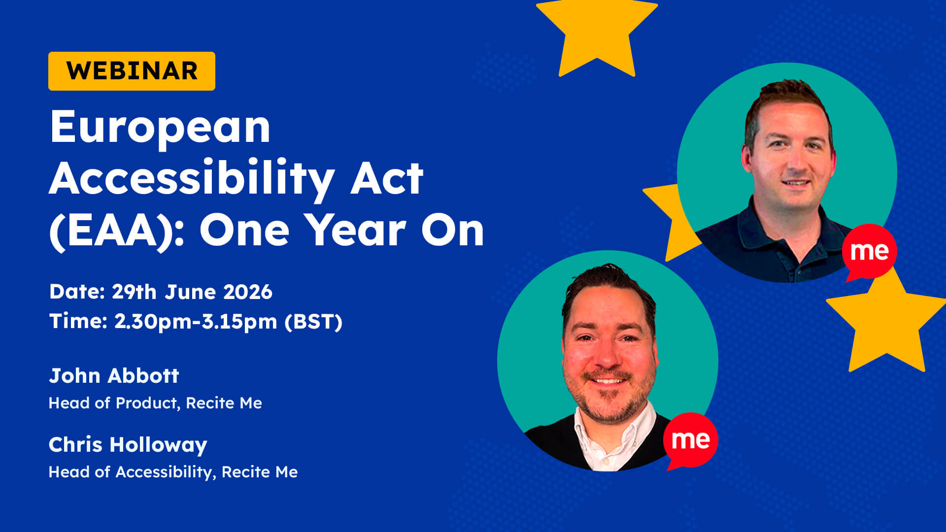European Accessibility Act (EAA): One Year On