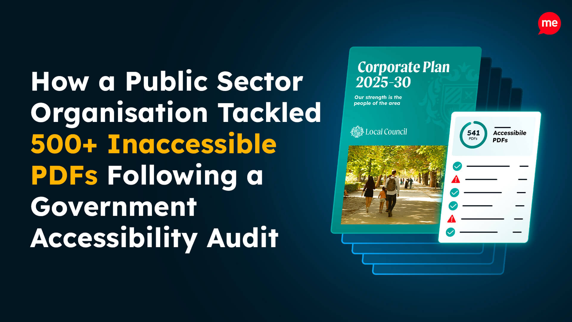 How a Public Sector Organisation Tackled 500+ Inaccessible PDFs Following a Government Accessibility Audit